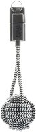 Native Union Key Lightning Zebra 1,6 m - Adatkábel