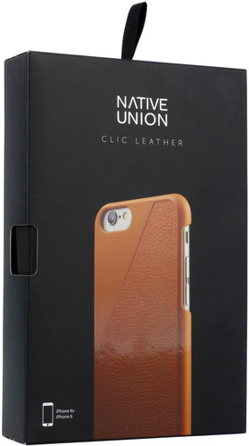 Native Union Clic Marble Case for iPhone 6 / 6S Gold - Phone Cover - Main image