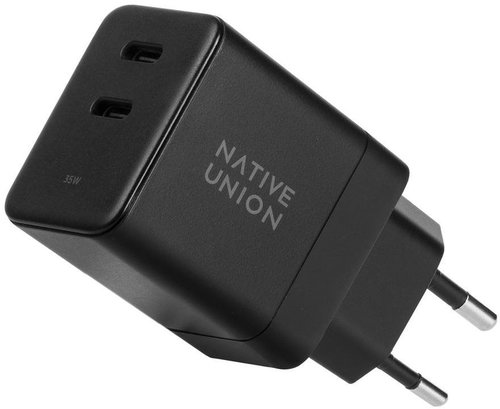 Native Union Fast GaN Charger PD 35W Black - Wall Charger - Main image