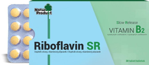 Naturprodukt B2 Riboflavin gradual release, 30 tablets - Vitamin B - Main image