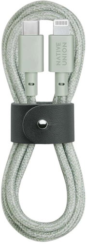 Native Union Belt Cable C-L Lightning 1.2m, Sage - Data Cable - Main image