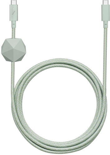 Native Union Desk Cable C-C 2,4m Sage - Data Cable - Main image