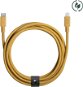 Native Union Belt Cable (USB-C – Lightning) 3m Kraft - Datový kabel