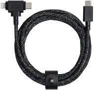 Datový kabel Native Union Belt Universal Cable (USB-C – Lighting/USB-C) 1.5m Cosmos - Datový kabel