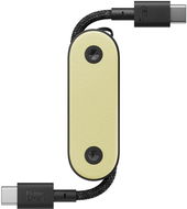 Native Union Pocket Cable (USB-C – USB-C) Lemon - Napájací kábel