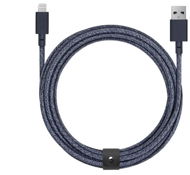 Native Union Belt Cable XL Lightning 3m, indigó - Adatkábel