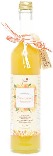 Naturprodukt Orange syrup with cardamom 500ml - Syrup - Main image