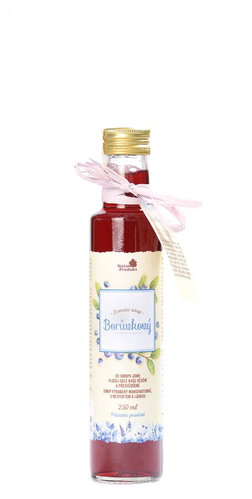 Naturprodukt Blueberry syrup CZ 250ml - Syrup - Main image