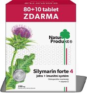 Silymarin 250 mg + vitamín D3 80 + 10 tabliet - Doplnok stravy