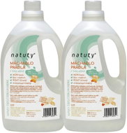NATUTY Na prádlo bez vůně, 1,5 l, 2 ks (75 praní) - Máchadlo