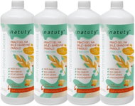 NATUTY For White and Coloured Laundry, Fragrance-Free, 1L, 4 pcs (132 washes) - Washing Gel