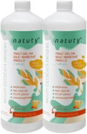 NATUTY for White and Coloured Laundry with Lemon Scent, 1L, 2 pcs (66 washes) - Washing Gel