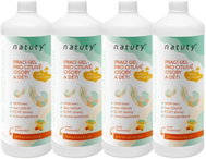 NATUTY For Sensitive Skin and Children, 1L, 4pcs (132 washes) - Washing Gel