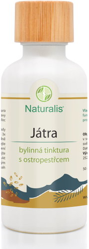 Naturalis Liver herbal tincture with milk thistle 50 ml - Herbal Drops - Main image