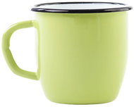 Olymp, enamel conical mug light green 7 cm, 0,25 l (211/25) - Mug