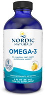 Nordic Naturals Omega-3, lemon, 237 ml - Omega 3
