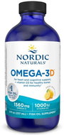 Nordic Naturals Omega-3D, lemon, 237 ml - Omega 3