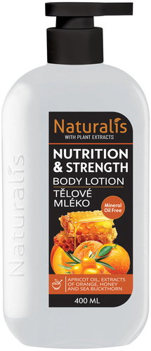 Naturalis Body Milk - Nutrition & Strenght 400 ml - Body Lotion - Main image