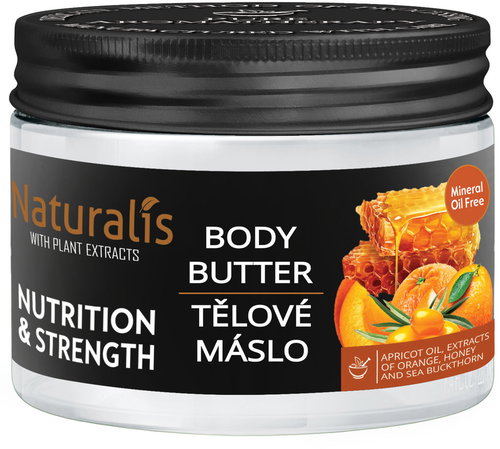Naturalis Body Butter, NUTRITION&STRENGTH 300 g - Body Butter - Main image