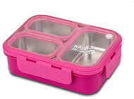 NAVA Greece Stainless steel bento box 800 ml - magenta - Lunch Box