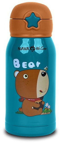 NAVA Greece Children's blue thermos 500 ml - Children's Thermos - Main image