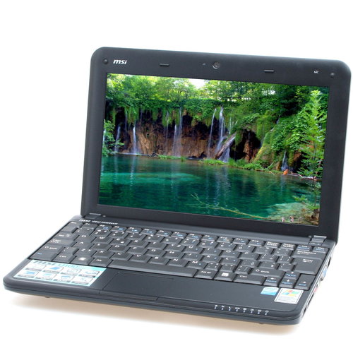 MSI U100 WIND černý/ 1,6GHz/ 10" WSVGA/ 1GB/ 80GB 5.4k/ WF/ BT/ CAM/ XP Ho Main image MSI U100 WIND černý/ 1,6GHz/ 10" WSVGA/ 1GB/ 80GB 5.4k/ WF/ BT/ CAM/ XP Ho - Laptop - Main image