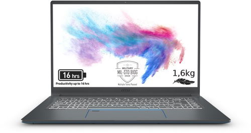 MSI Prestige 15 A10SC-078CZ kovový - Notebook - Hlavní obrázek