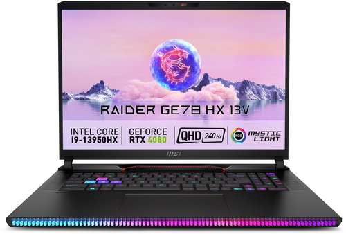 MSI Raider GE78 HX - Gaming Laptop - Main image