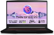 MSI Thin GF63 12VE-254CZ Mettalic - Gaming Laptop