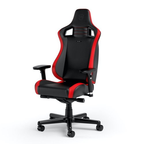 Noblechairs EPIC Compact, fekete/karbon/piros - Gamer szék - Fő fotó