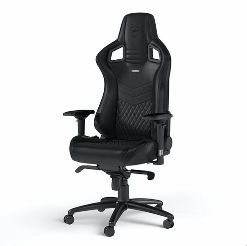 Noblechairs EPIC Genuine leather, black - Gaming Chair - Main image