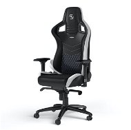 Noblechairs EPIC SK Gaming Edition, schwarz/weiß/blau - Gaming-Stuhl