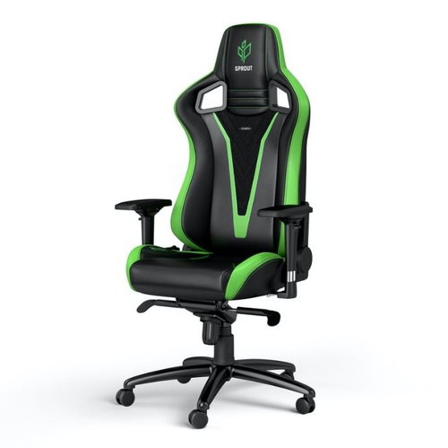 Noblechairs EPIC Sprout Edition, schwarz/grün - Gaming-Stuhl - Hauptbild