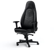 Noblechairs ICON Genuine leather, čierna/čierna - Herná stolička