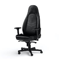 Noblechairs ICON Genuine leather, černá/černá - Herní židle