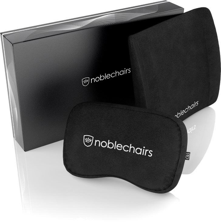 Noblechairs Memory Foam Cushion Set, černá Bederní opěrka Alza.cz