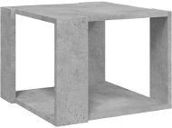 Shumee Konferenčný stolík 40 × 40 × 30 cm, betónovo sivý - Konferenčný stolík