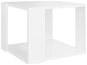Shumee Konferenčný stolík 40 × 40 × 30 cm, biely - Konferenčný stolík