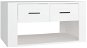 Shumee Konferenční stolek 80 × 50 × 40 cm, bílý  - Konferenční stolek