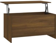 Shumee Konferenčný stolík 102 × 55,5 × 52,5 cm, hnedý dub - Konferenčný stolík