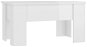 Shumee Konferenční stolek 79 × 49 × 41 cm, lesklý bílý - Konferenční stolek
