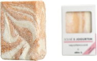 Solné s jogurtem a růžovým jílem - neparfemované, české přírodní mýdlo, 90g - Bar Soap