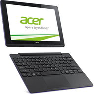 Acer Aspire Switch 10E + 64 GB to 500 GB HDD Dock and Keyboard Purple - Tablet PC