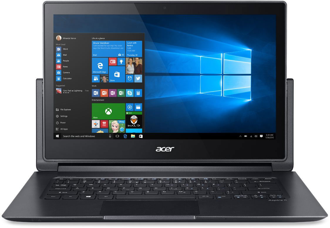 Acer Aspire R13 Dark Gray Touch Tablet PC alza.sk