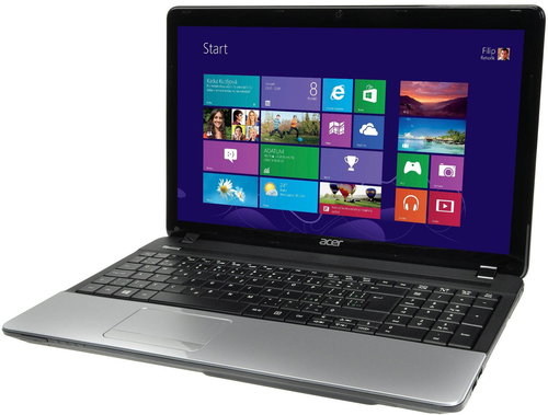 Acer Aspire E1-571G-33114G50Mnks black - Laptop - Main image