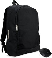 Acer Notebook Starter Kit, 15,6" backpack black + wireless mouse black - Laptop Backpack