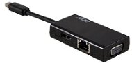 Acer Converterport zu VGA / RJ45 / USB2 - Adapter
