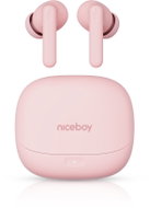 Niceboy Pins 5 PRO Pink - Wireless Headphones