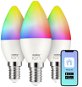 Niceboy ION SmartBulb RGB E14, 6 W, set 3 ks - LED žárovka