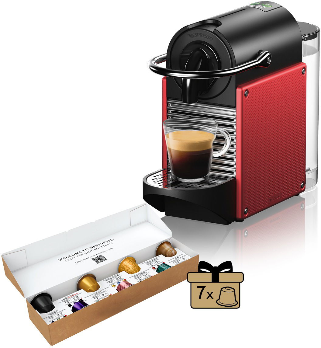 Nespresso on sale pixie red